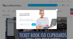 Desktop Screenshot of clipboards.com